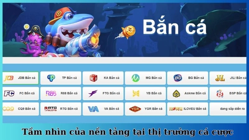 Tầm nhìn của nền tảng tại thị trường cá cược