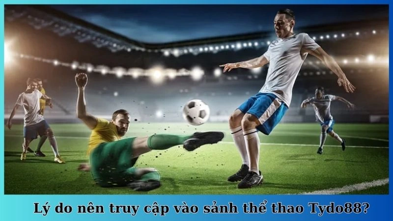 Lý do nên truy cập vào sảnh thể thao Tydo88?