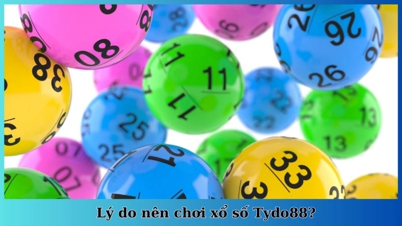 Lý do nên chơi xổ số Tydo88?