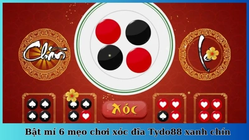 Bật mí 6 mẹo chơi xóc đĩa Tydo88 xanh chín
